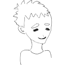 hand-drawn profile picture